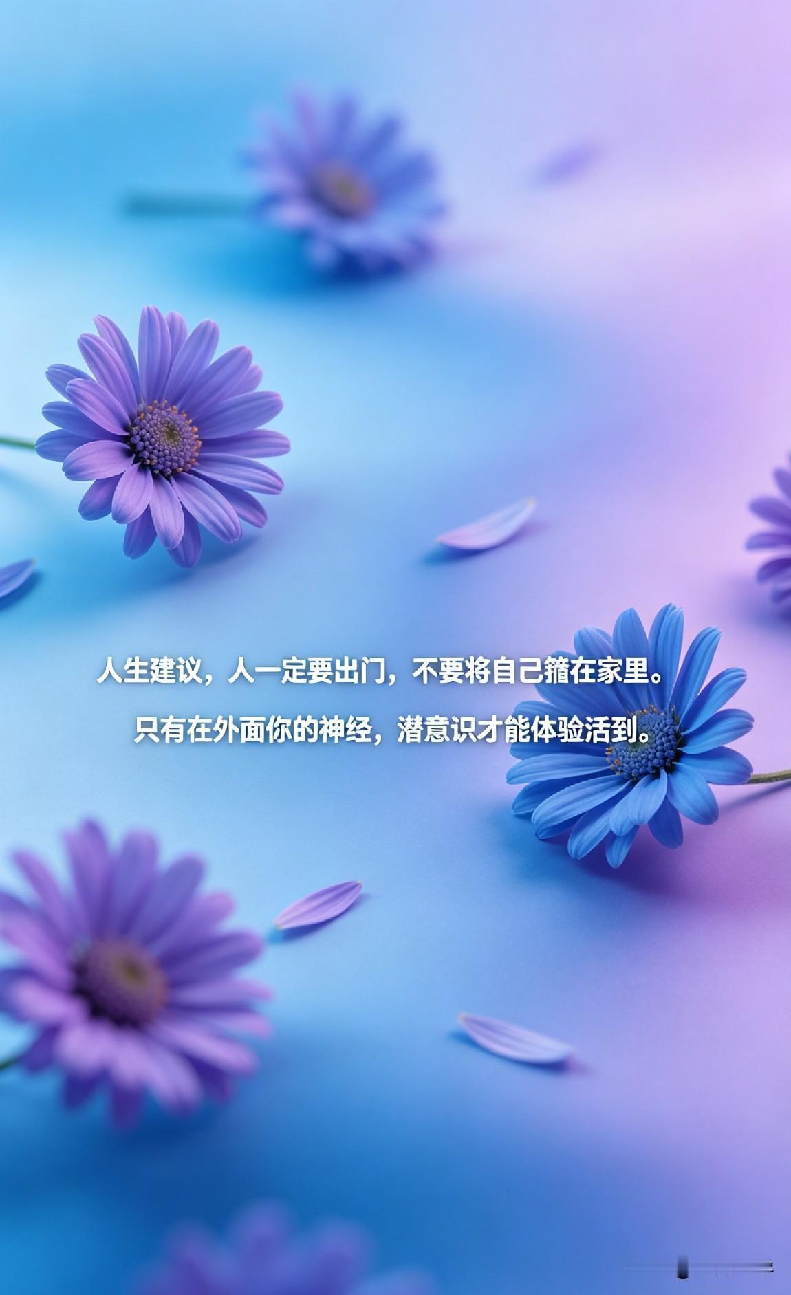 人生建议，人可以节约，可以不买衣服，甚至吃差点，不修边幅都可以。

但一定要出门