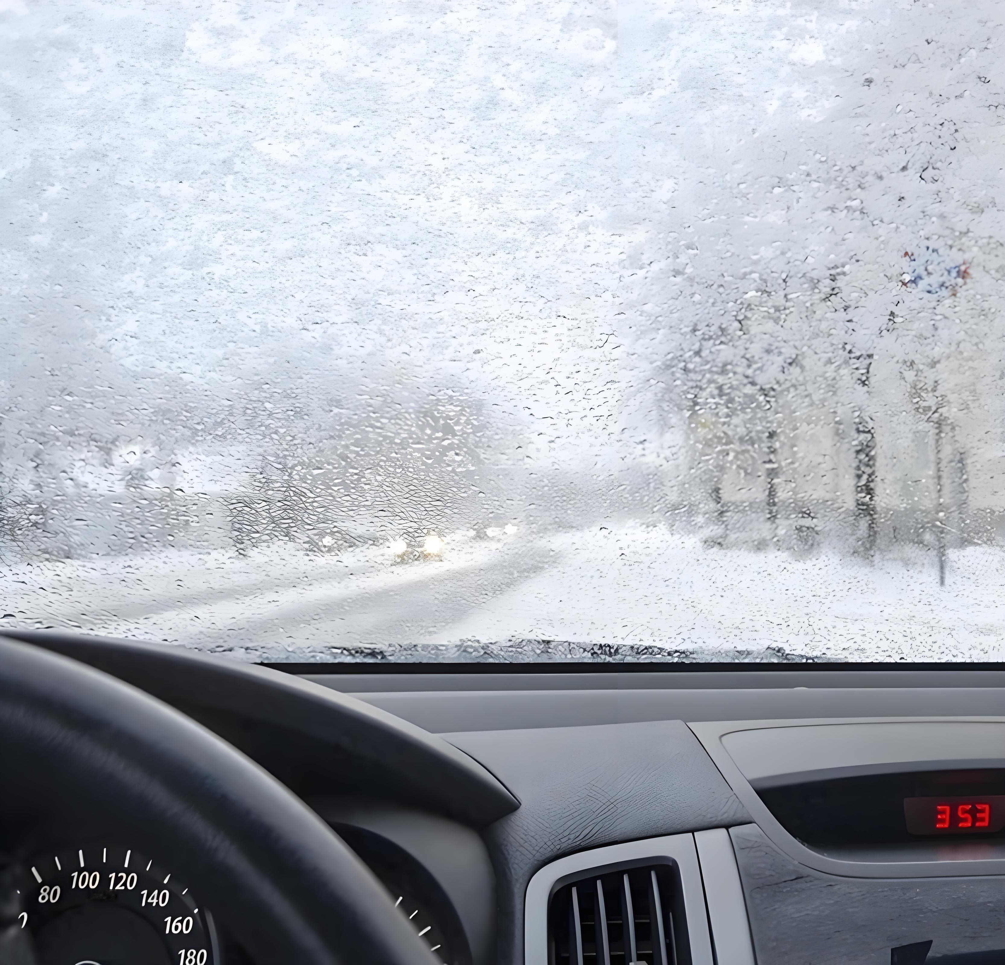 如何预防挡风玻璃结冰超级车主 冬季车辆挡风玻璃结冰预防起来还挺费劲的，会受到夜间