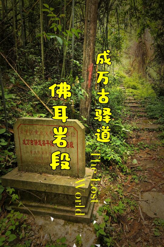 【成万古驿道：梁平佛耳岩段】