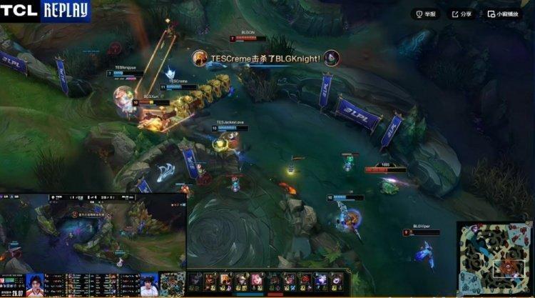 BLG对战TES2026年LPL第二赛段继续进行，今天的第二场是焦点对局，BLG