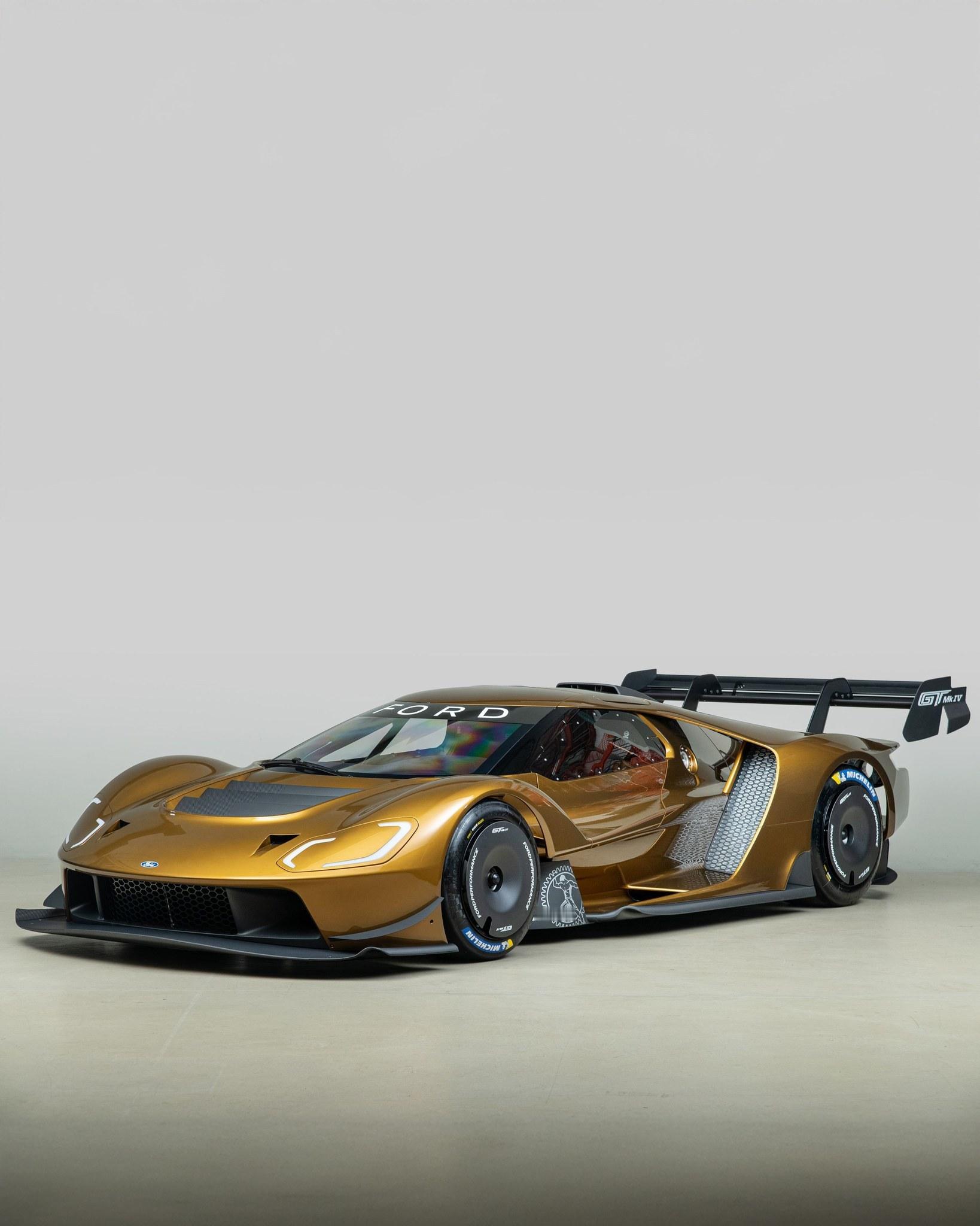 暴力美学，日落金金属漆GT MK IV，底盘编号39，限量67赛道日玩具