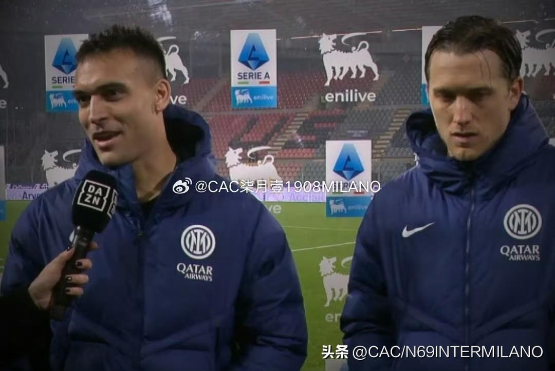 【2025/26联赛】国际米兰客场2:0克雷莫纳

劳塔罗：

“今天是我女儿的