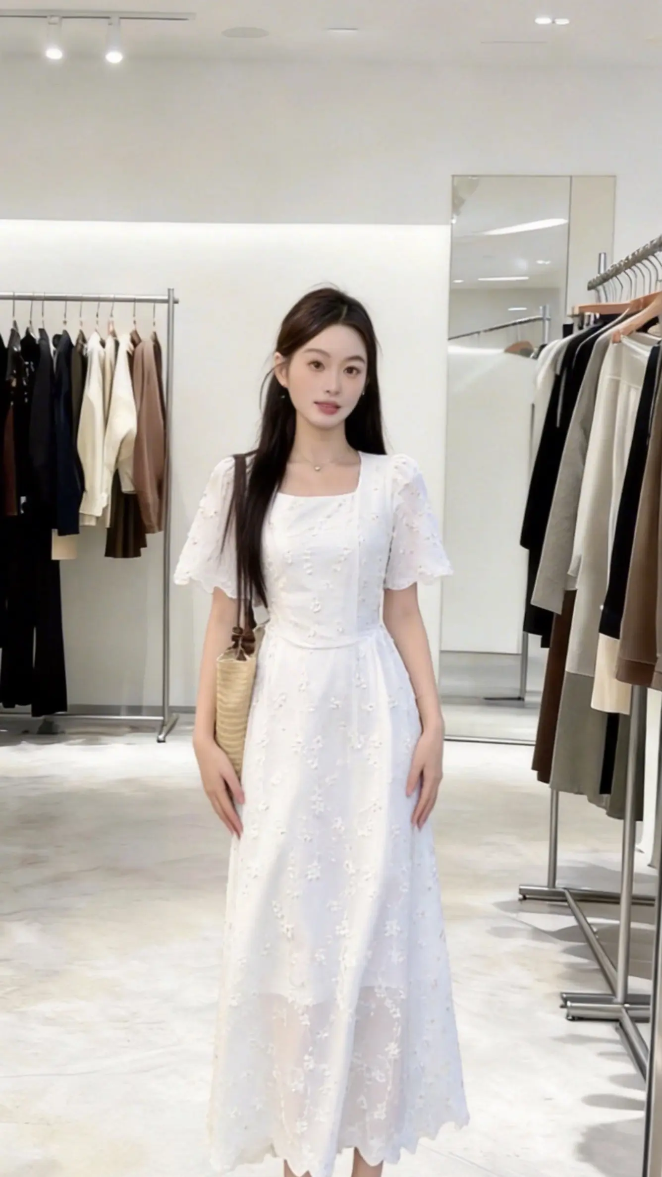 无法拒绝温柔感小裙子 我的春日穿搭look 穿美裙赴夏日之约 超出片的...