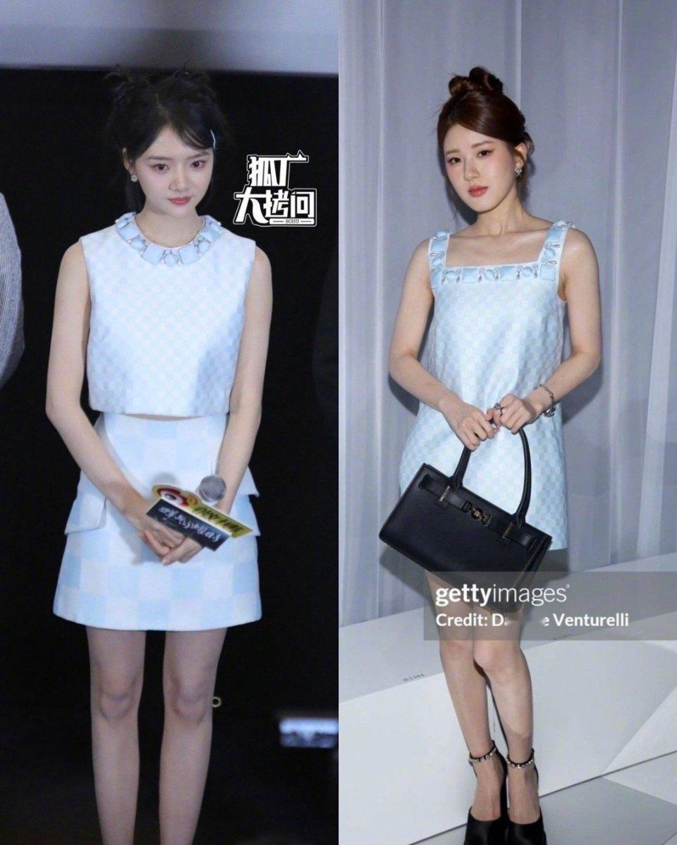 任敏 赵露思  同品牌同系列裙子活动图 ​​​