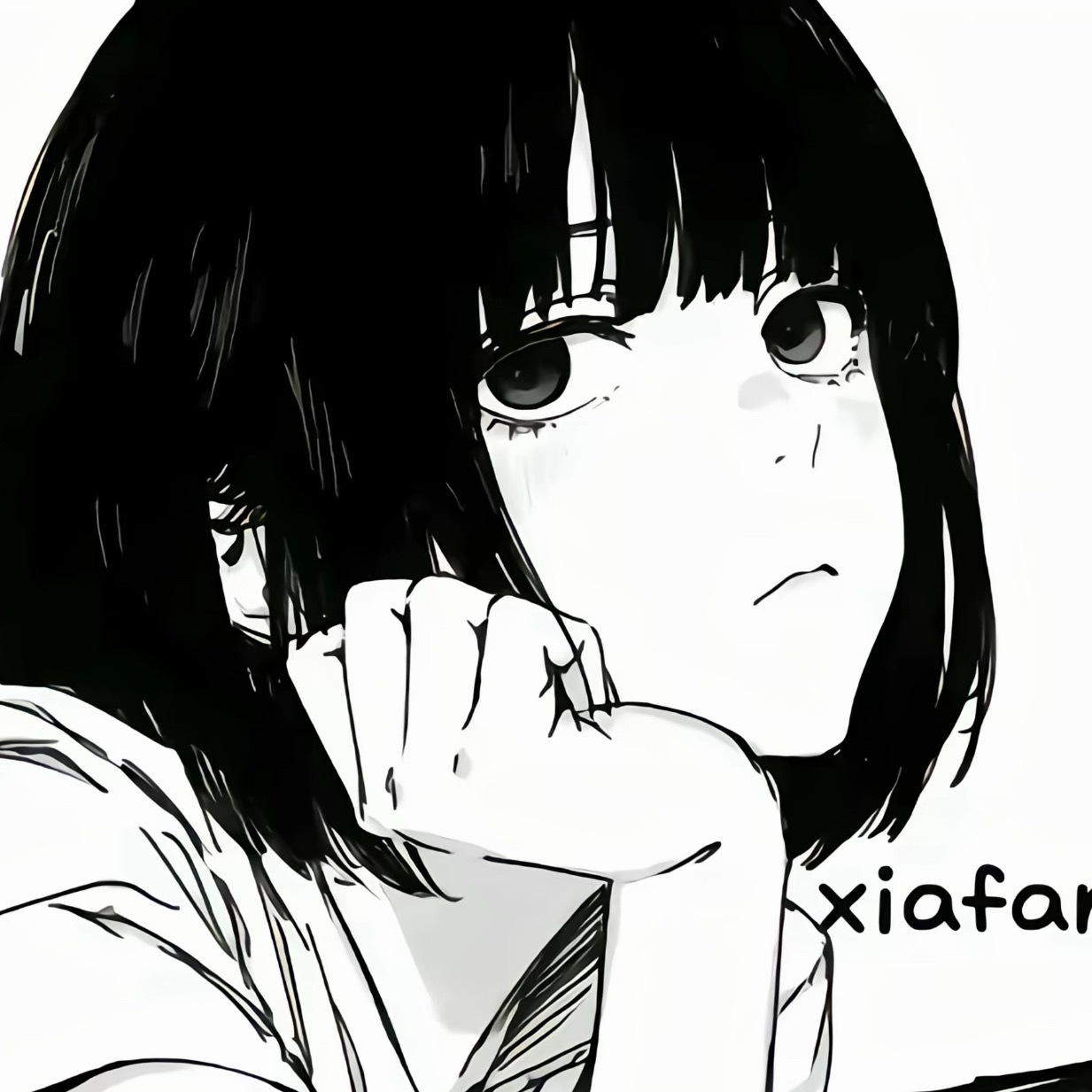 𝐒𝐇𝐀𝐑𝐄｜忧郁动漫｜黑白系🤍  专栏 · 头像