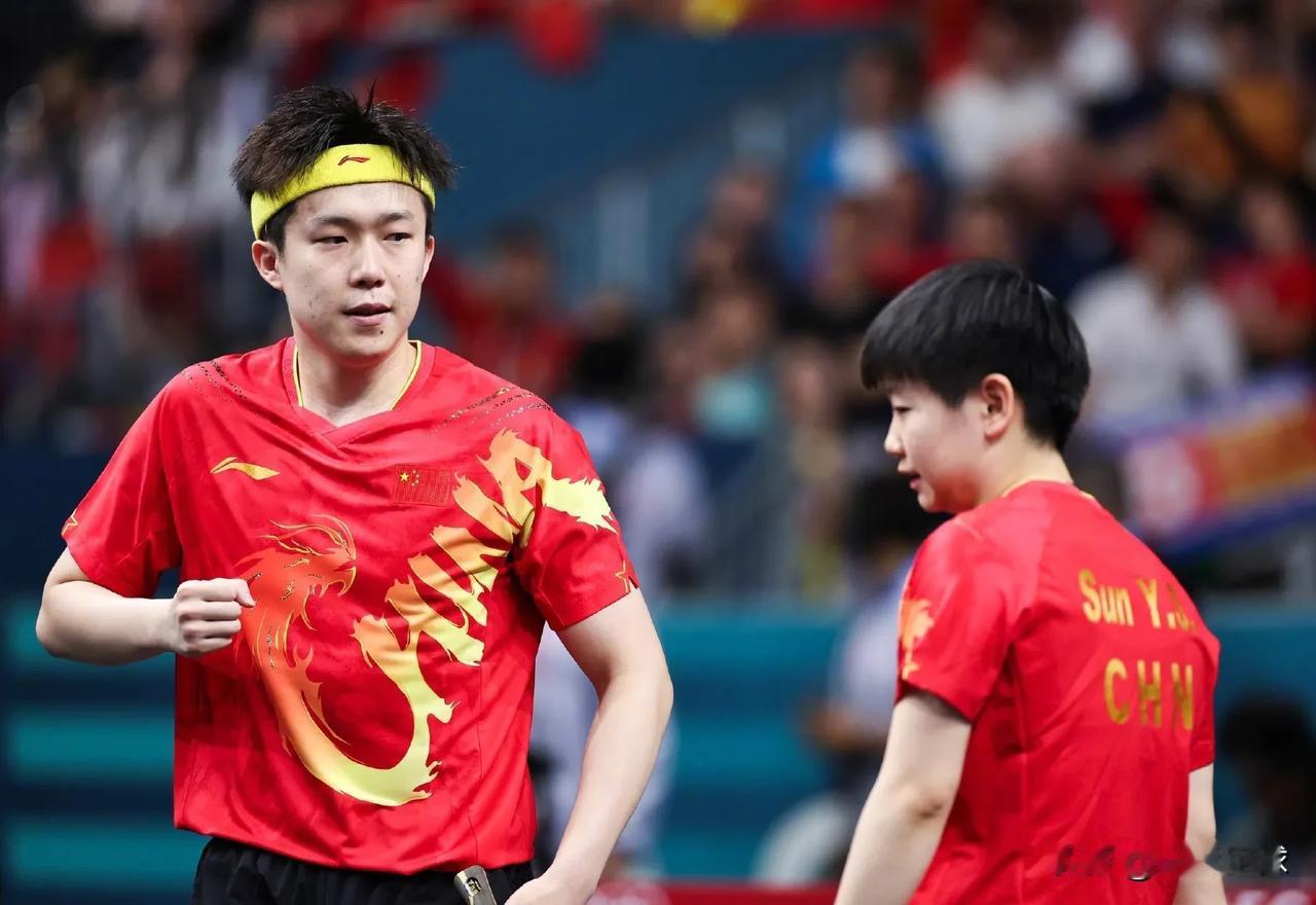 中国第6金！！！！！！莎头组合有惊无险4比2击败朝鲜组合，拿到乒乓球混双冠军！！