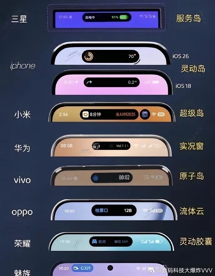 你的手机是哪一种？ 