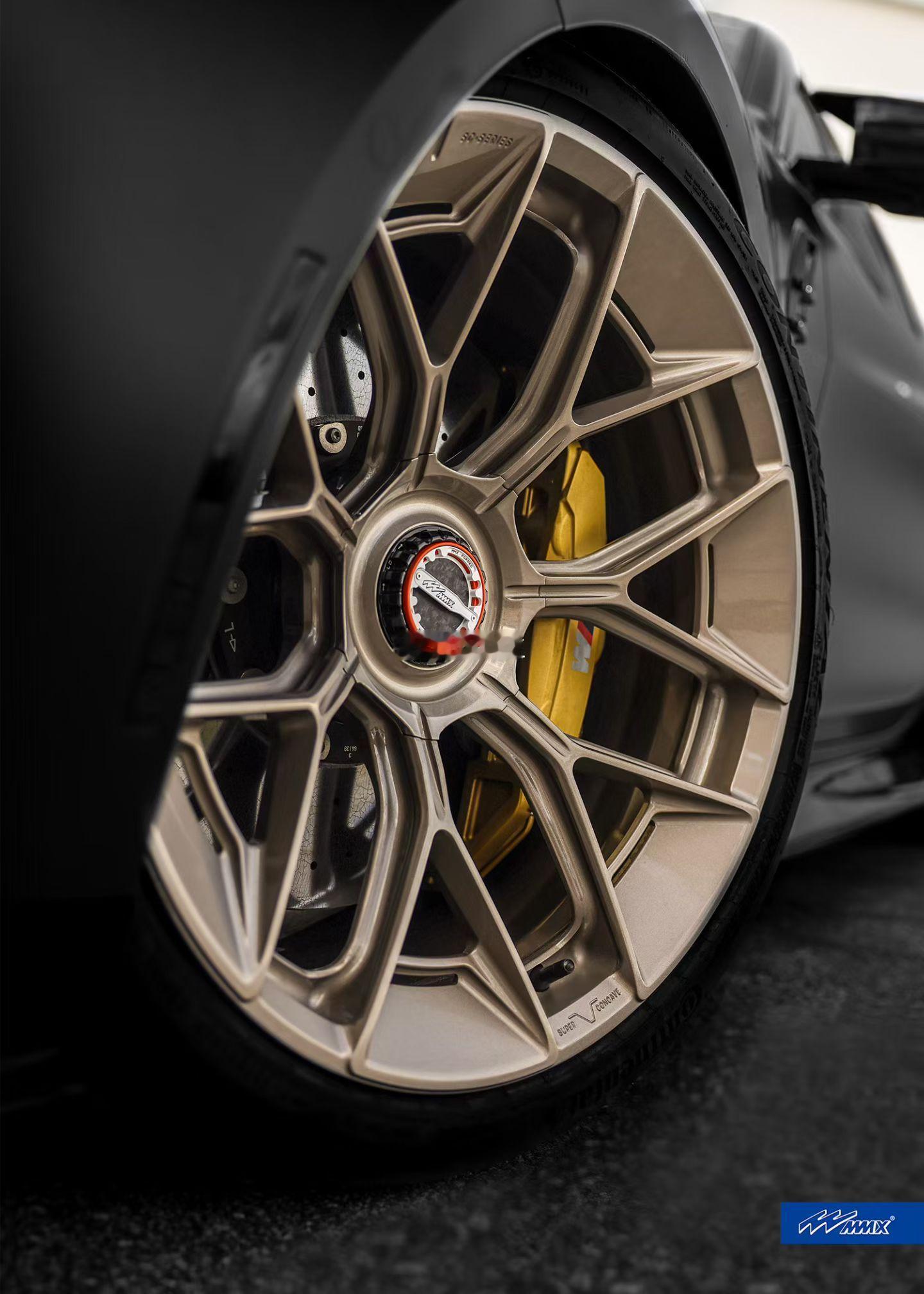 MMX MSC06香槟金搭配宝马M4效果你们又有作业炒了 