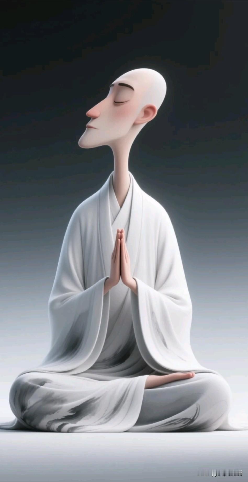 《止语，止念，止心：人生至境，静中观心》

水深流自缓，语迟品自高。
闭口藏舌处