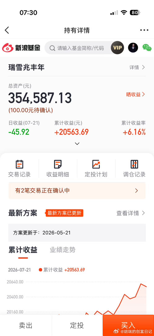 各位小伙伴早安，继续存钱打卡了，第755天。每天起床第一件事就是存钱存钱打卡基金