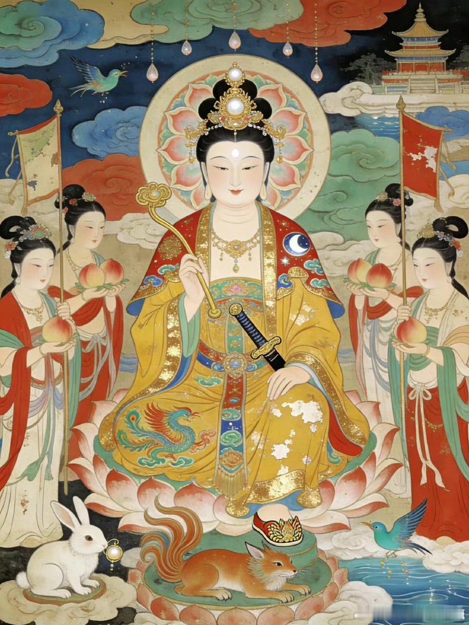 已经到了理解王母娘娘的年纪了终是到了读懂王母娘娘的年纪，褪去天真懵懂，才懂身居高