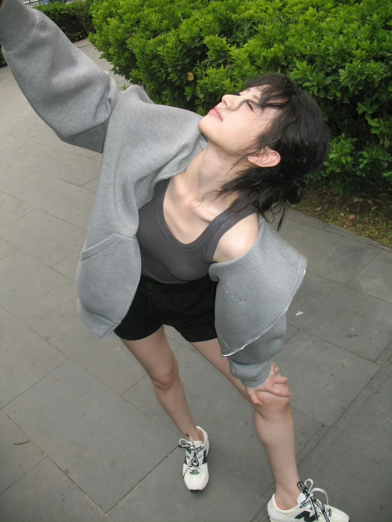 田曦薇日常随拍小田元气满满 