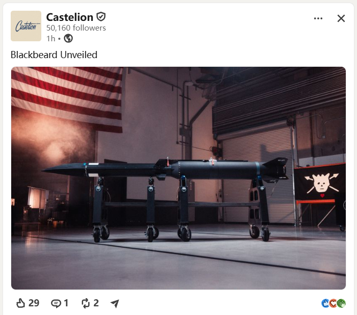 烽火问鼎计划 每天认识一件兵器 这是美国🇺🇸Castelion公司官方账号第