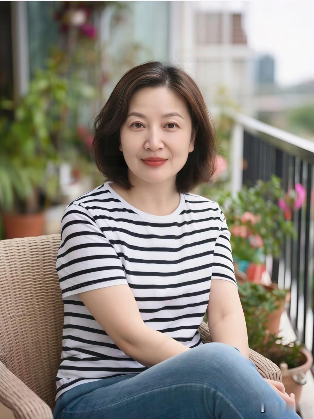 中年女人选发型，不必盲目跟风。短发清爽利落，打理省事，很显干练气质；长发温柔妩媚