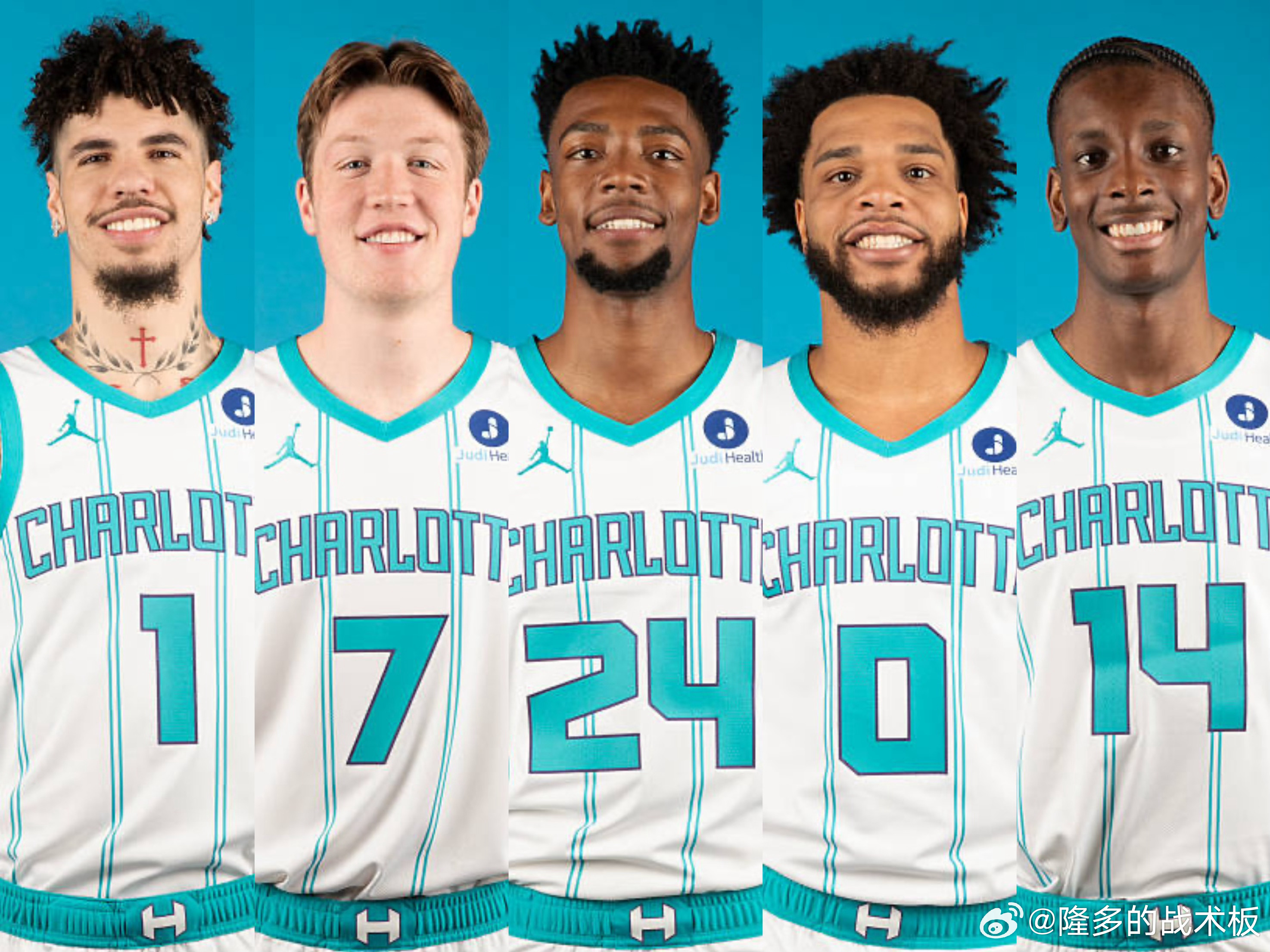 黄蜂队的首发阵容！黄蜂vs湖人