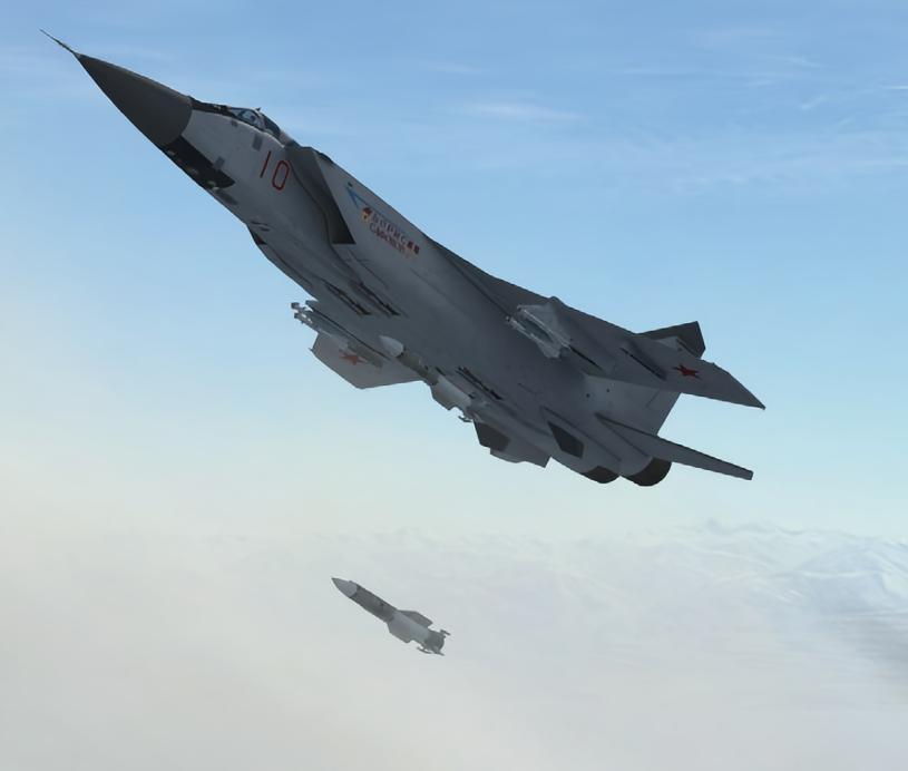 每天认识一件兵器 苏联/俄罗斯R-37空对空导弹长度：420厘米直径：38厘米翼