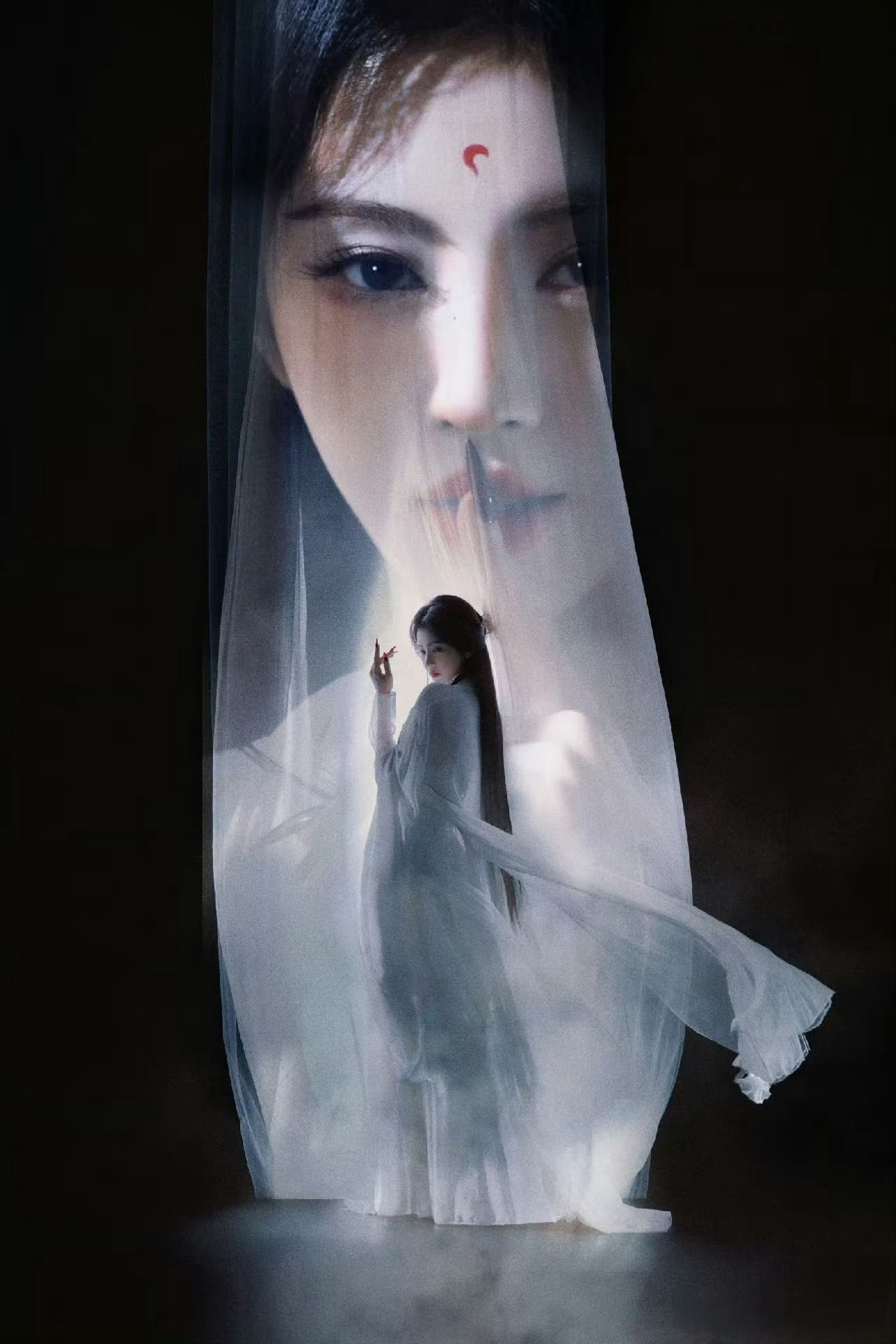 鞠婧祎樱花公主【鞠婧祎】冷月惨歌 滴血观音🩸 