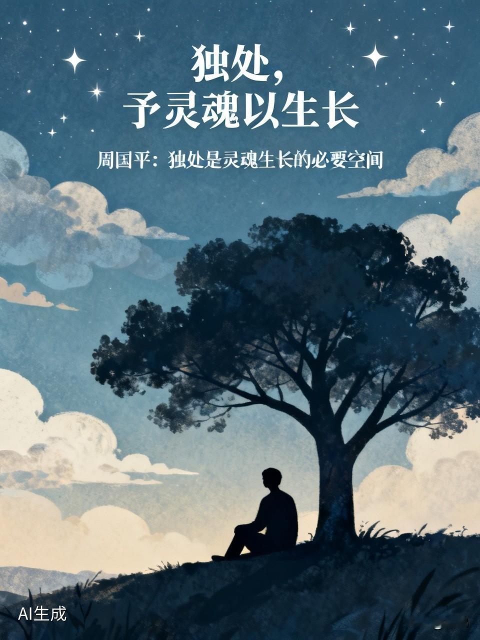 独处，予灵魂以生长

人这一生，总在奔赴喧嚣，在人来人往中奔波辗转，在世事繁杂里