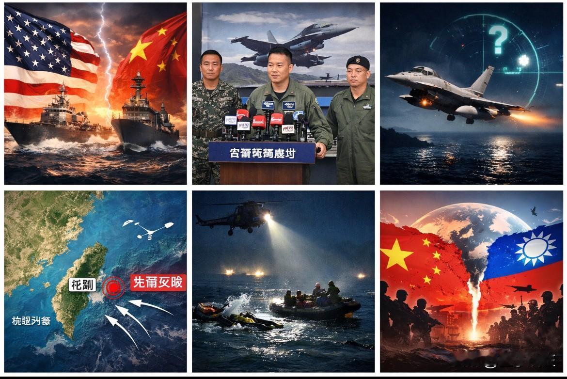 突发！
​1月6日晚17时29分，台湾一架编号6700的F16AM战机，在花莲基