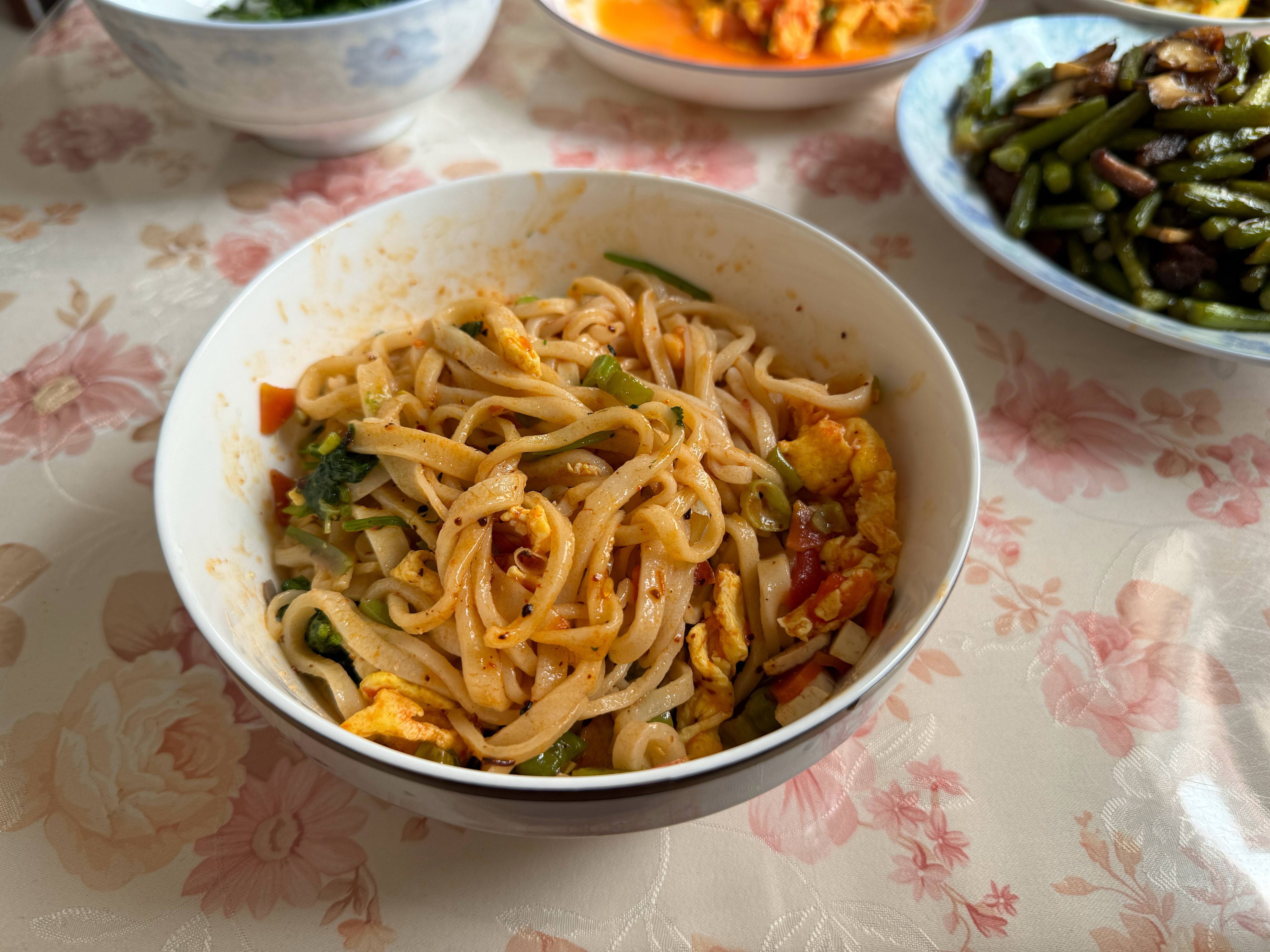 今天吃妈妈做的面🍜[羞嗒嗒] ​​​