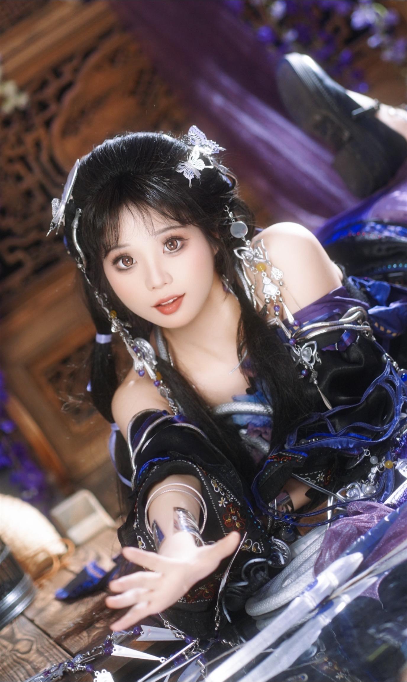 剑三约拍大全套系列:再看就把你抓去喂蜘蛛。五毒上线啦！ 最近抽空修了点...