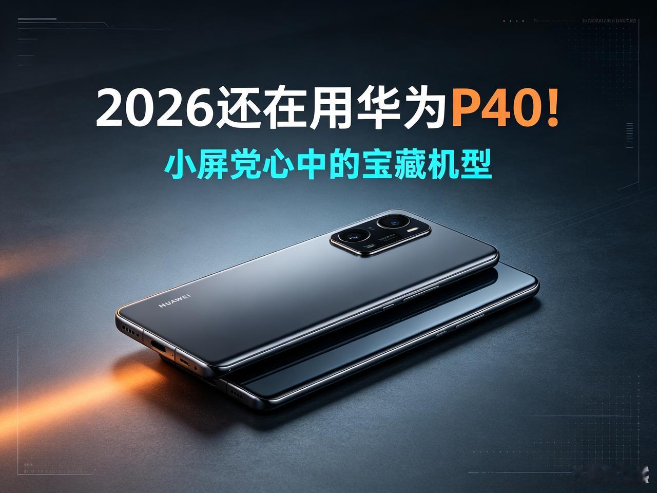 都2026年了还在用华为P40，小屏用户很难找到合适替代品

不少人看到我手里这