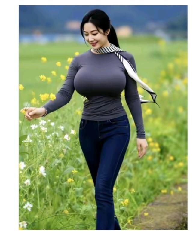 〔欣赏图片〕图中画面太美啦；各个晒过七仙女，都是一道风景线。旅游看山看水比如看美