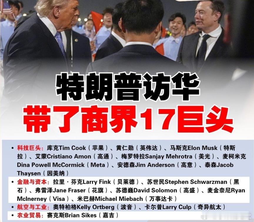 特朗普访华解读 【特朗普为何带着半个华尔街来中国？】时隔九年，特朗普再度踏上中国