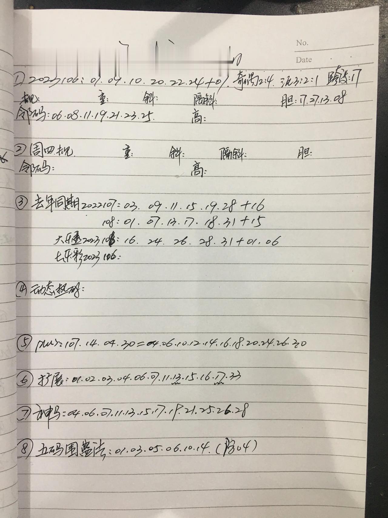 双色球2023107期
为庆祝昨天大乐透没中一等奖，今天停止瞎猜一天，附图是未完