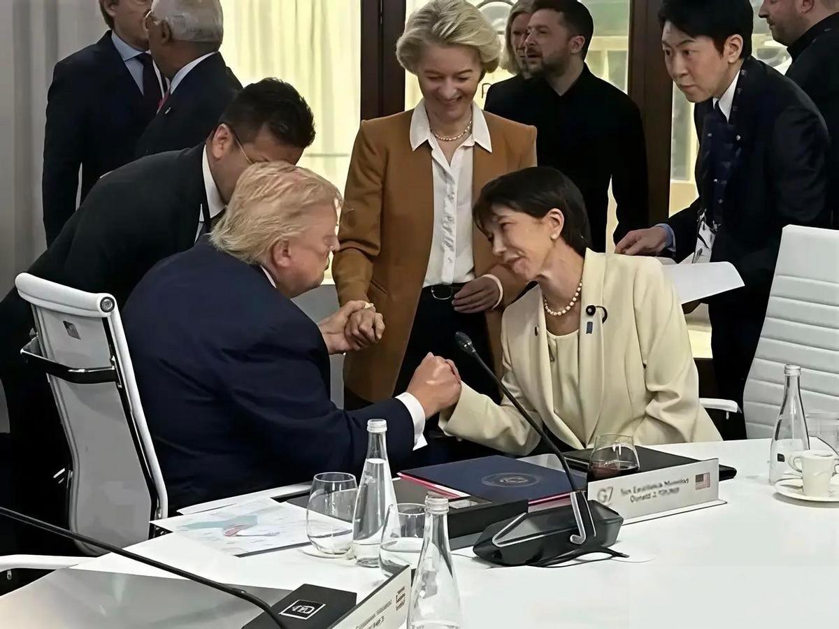 真的想不到，法媒爆料特朗普和高市早苗在G7因珍珠港言论发生争执，这事最该看的，不