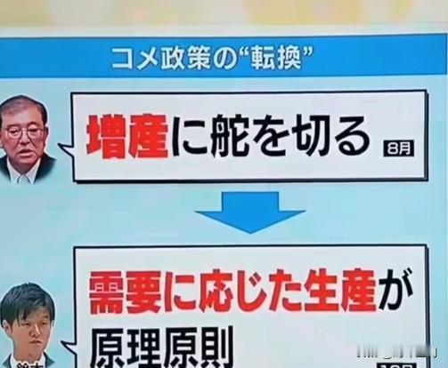 🔻日本媒体报道：石破茂在电视节目上公开批评高市早苗内阁的大米政策：
🔻“如果