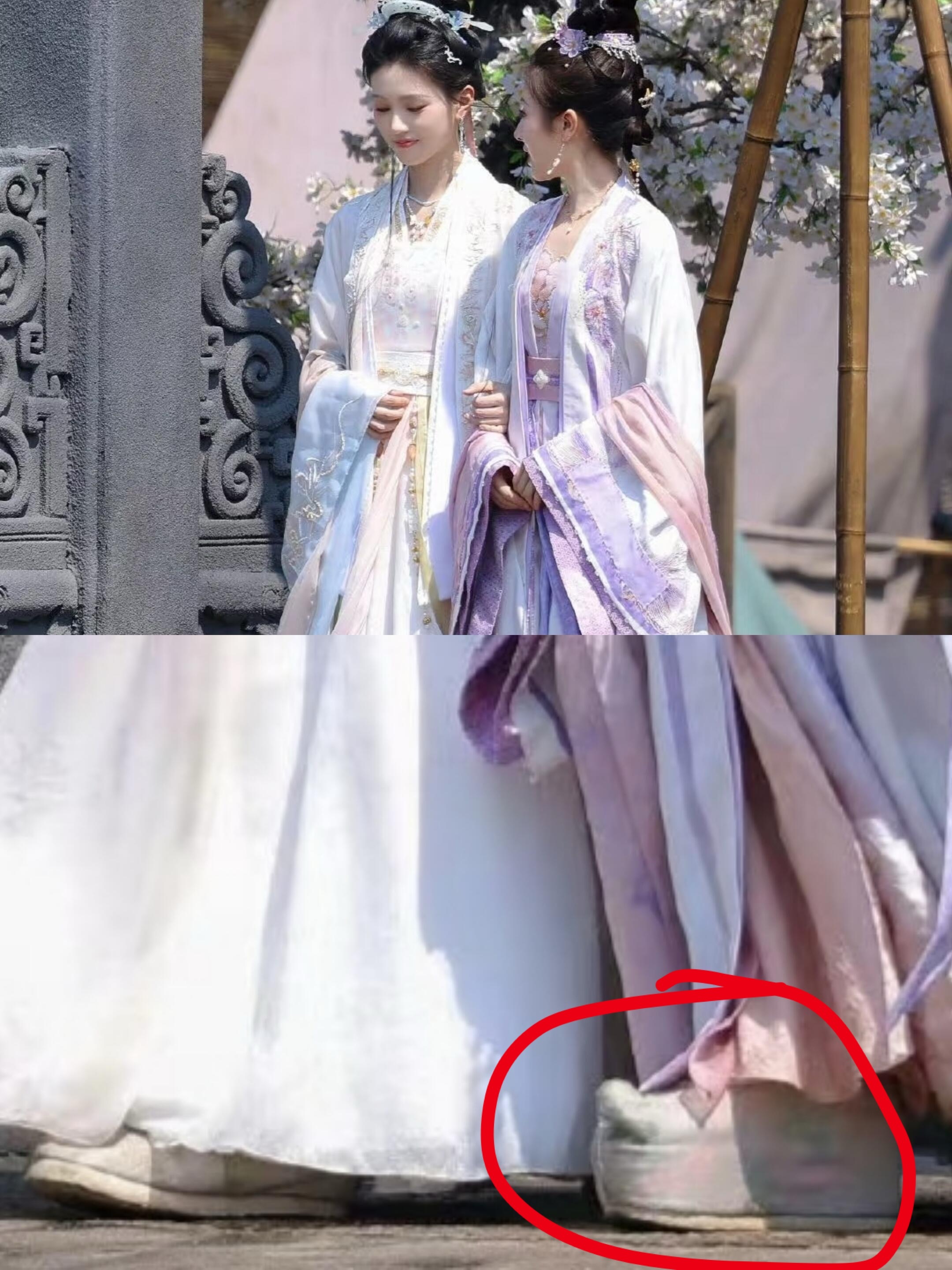好厚的松糕🤣难为李兰迪了 ​​​