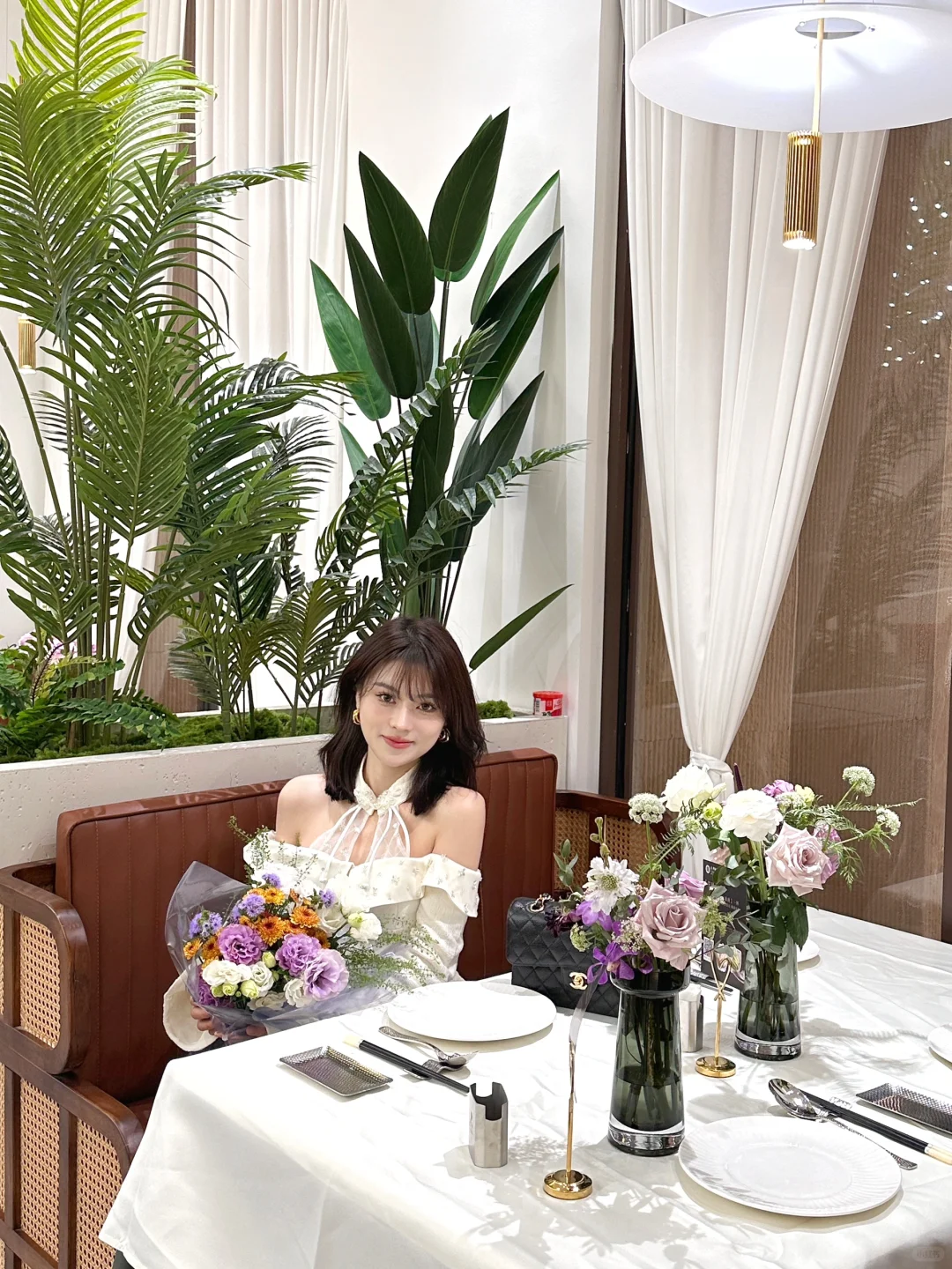 第一次约会相亲对象带来的餐厅好浪漫…