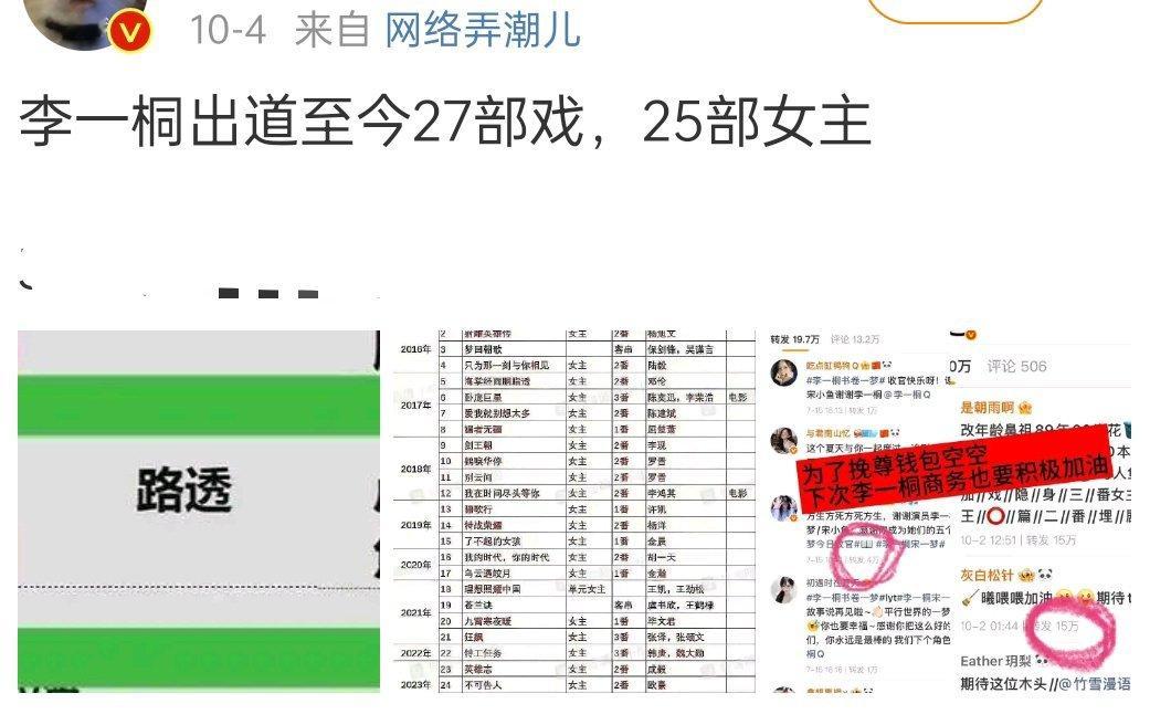 这位资源是真的没得说，关键是人家跑去演完好几部古偶之后回来，还能演一番女主剧 ​