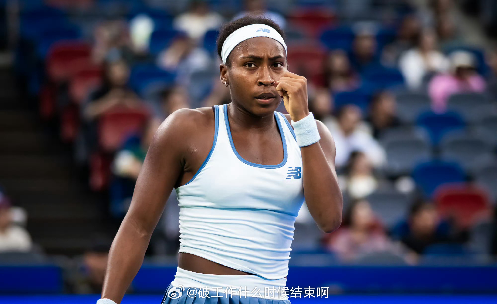 📢高芙晋级武网决赛📍【2025武网】女单半决赛🎾高芙2-0（6-4 6-3