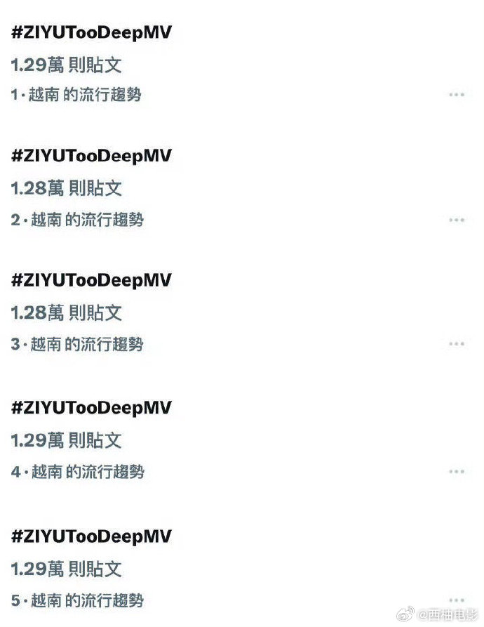 梓渝连续三天登顶越南趋势趋势榜三连冠什么概念？相当于越南全民追更梓渝动态！ ​​