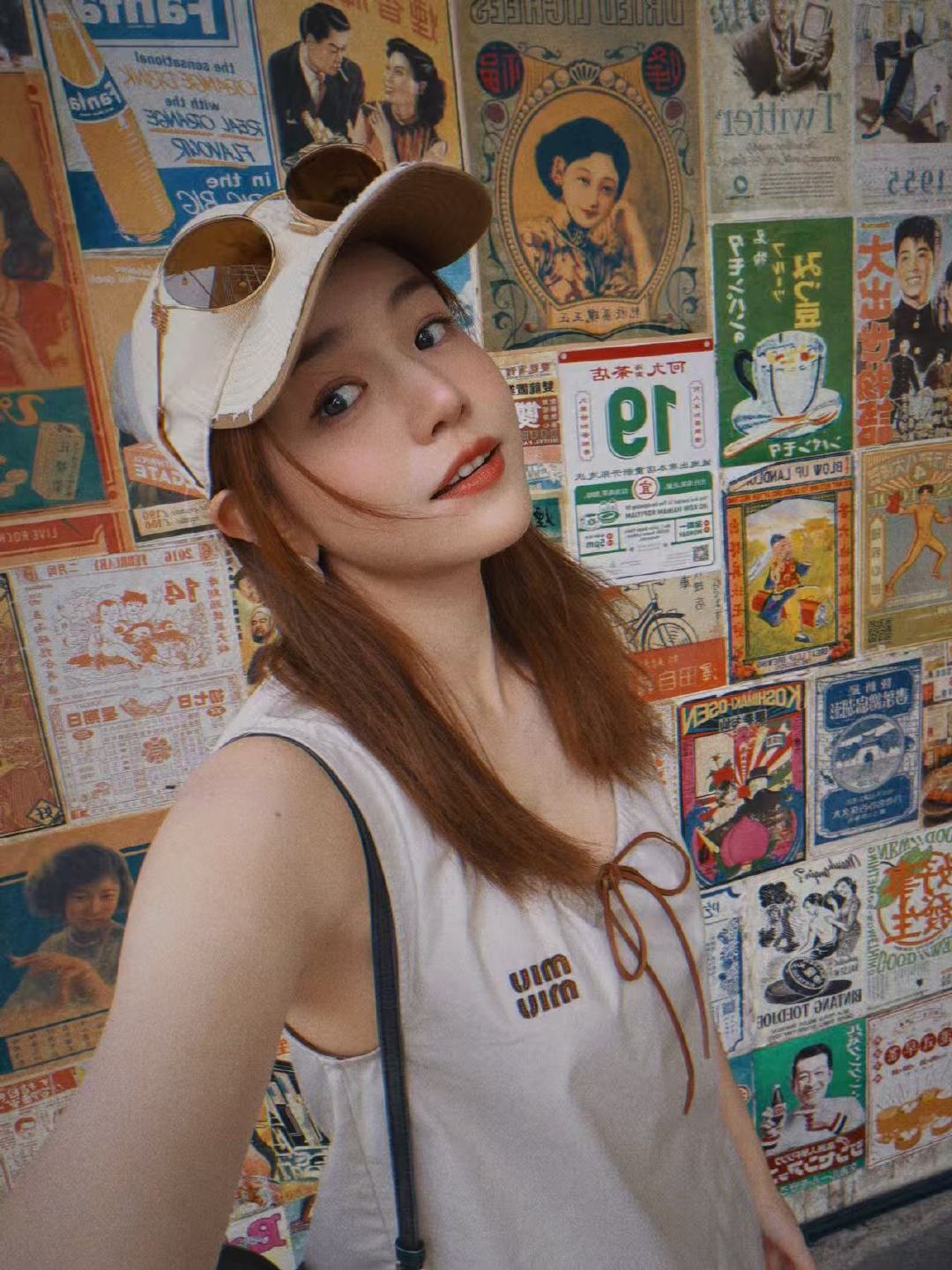 陈妍希曼谷游玩照陈妍希曼谷旅游照 哇塞 