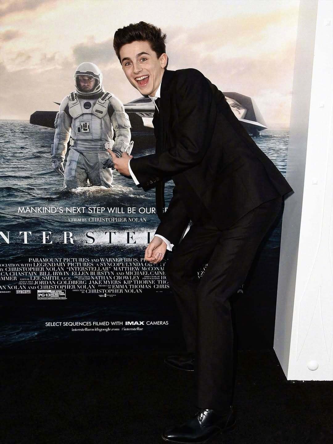 甜茶称《星际穿越》是他参演作品中最爱！提莫西·查拉梅表示，克里斯托弗·诺兰的《星