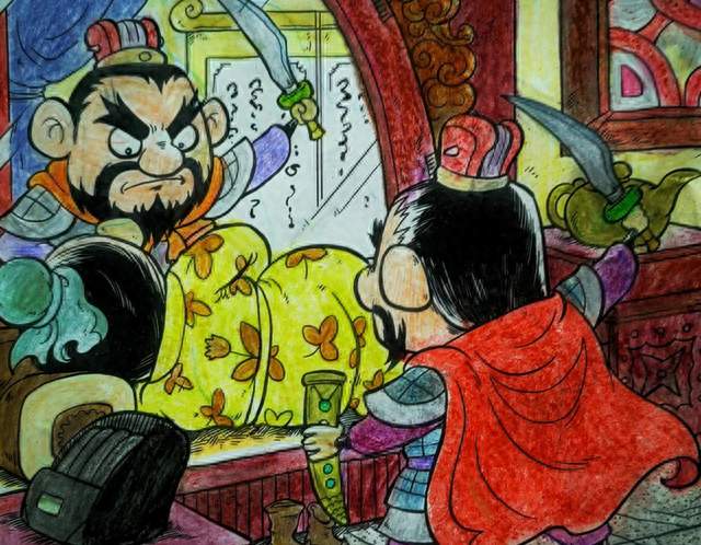 《三国演义》第四回：废汉帝陈留践位 谋董贼孟德献刀