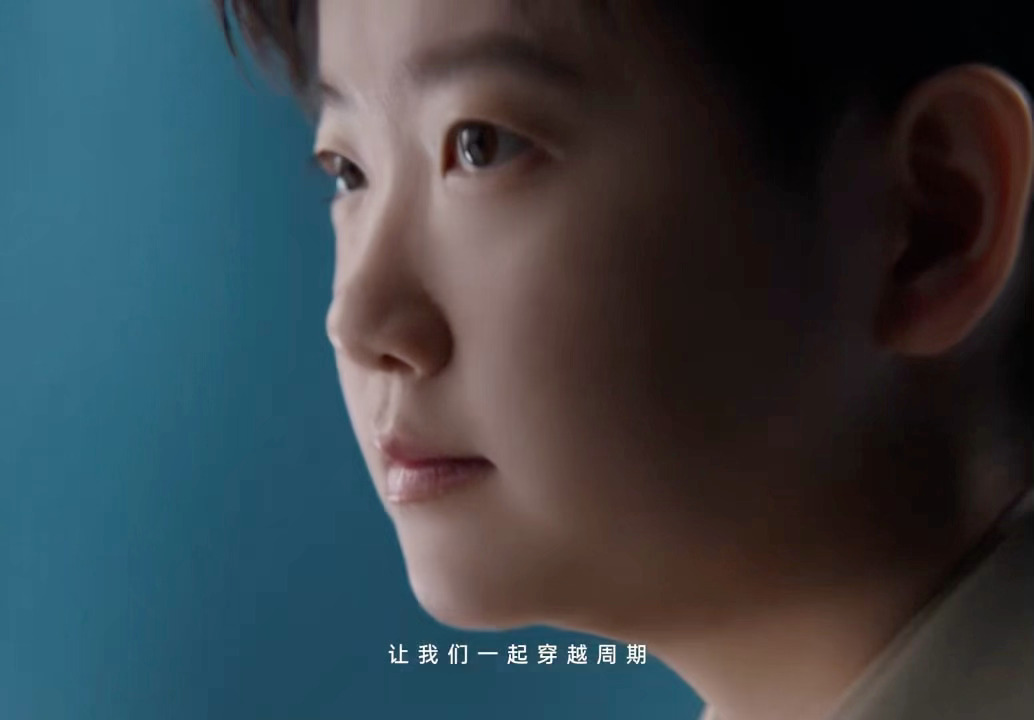 孙颖莎oppo全球合作伙伴「让我们一起穿越周期    顺着身体的浪    去翻自