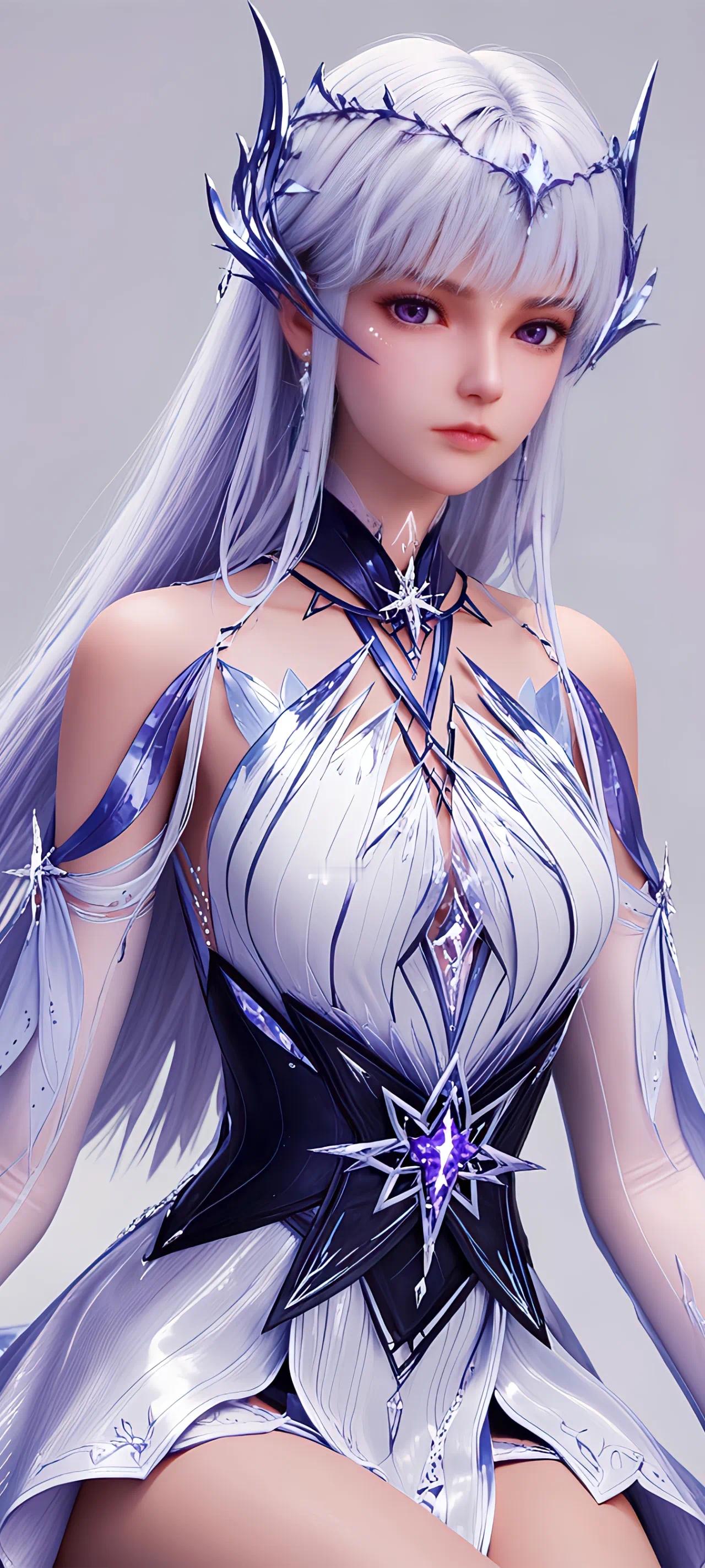 神印王座  圣采儿【精美壁纸】侠女之风，柔情似水！动漫星域[超话] ​​​