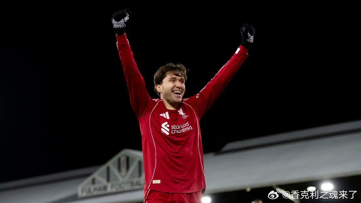 斯洛特关于基耶萨的情况：“费德里科从国家队回来后，之前他没能上场。不过他今天和我