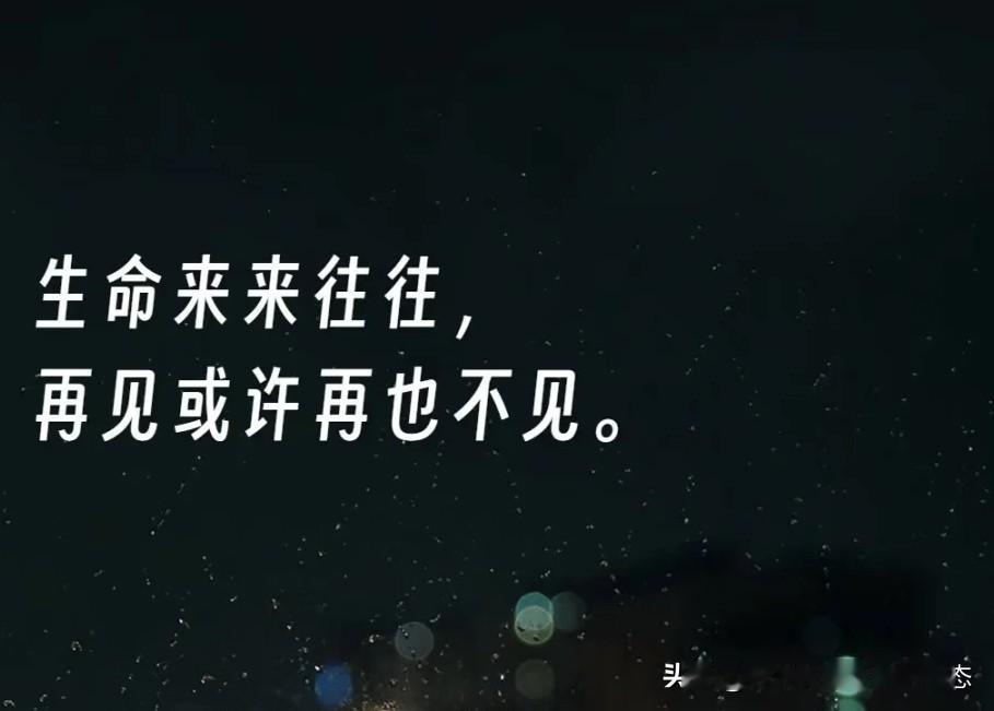 这才是人生最大的痛！！！

       人生最大的悲痛，莫过于当面的生离死别。