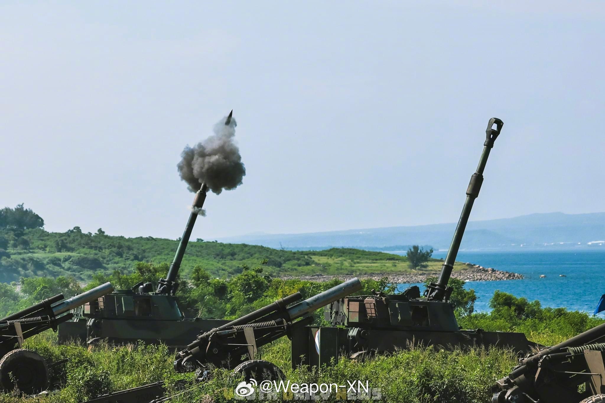#兵器影像[超话]# 台伪陆军演练城市战战法——高射界射击科普时间：面对城镇作战