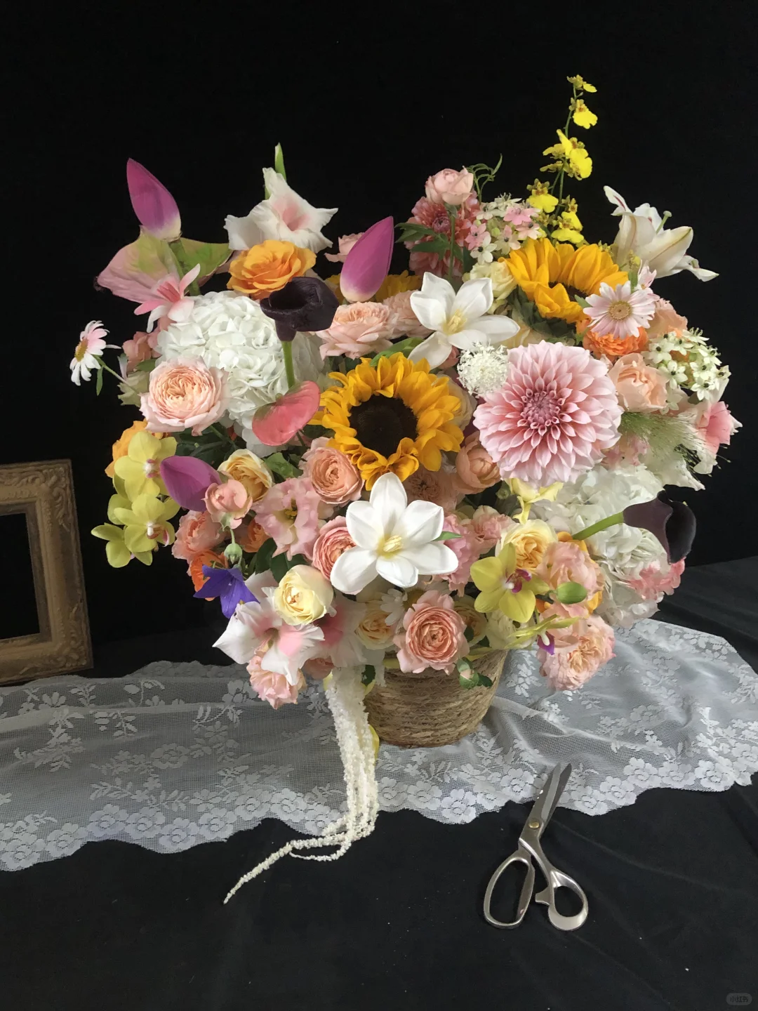 🌻鲜花抱抱桶
