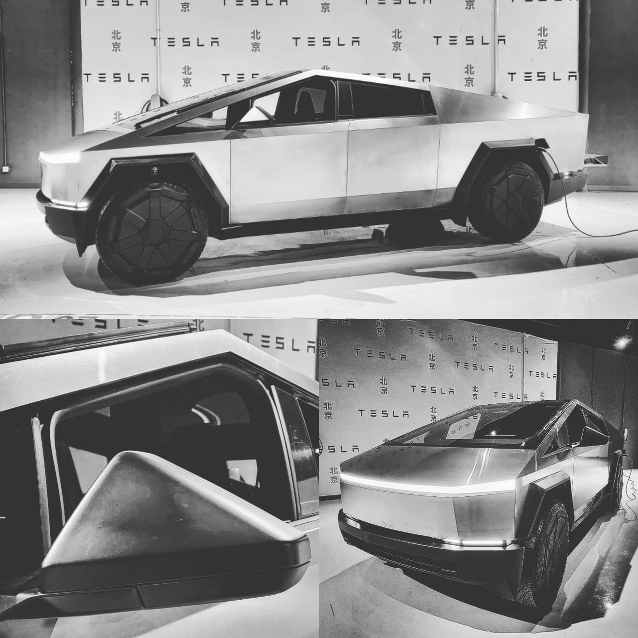 兄弟们，今天给大家看个大大大大家伙，特斯拉cybertruck,对了他还有个中文