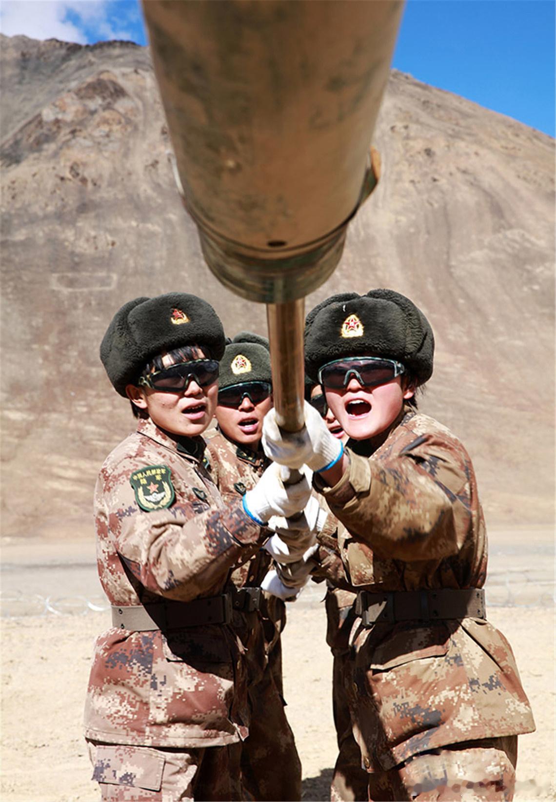 2021年高原坦克女兵军事历史全触达