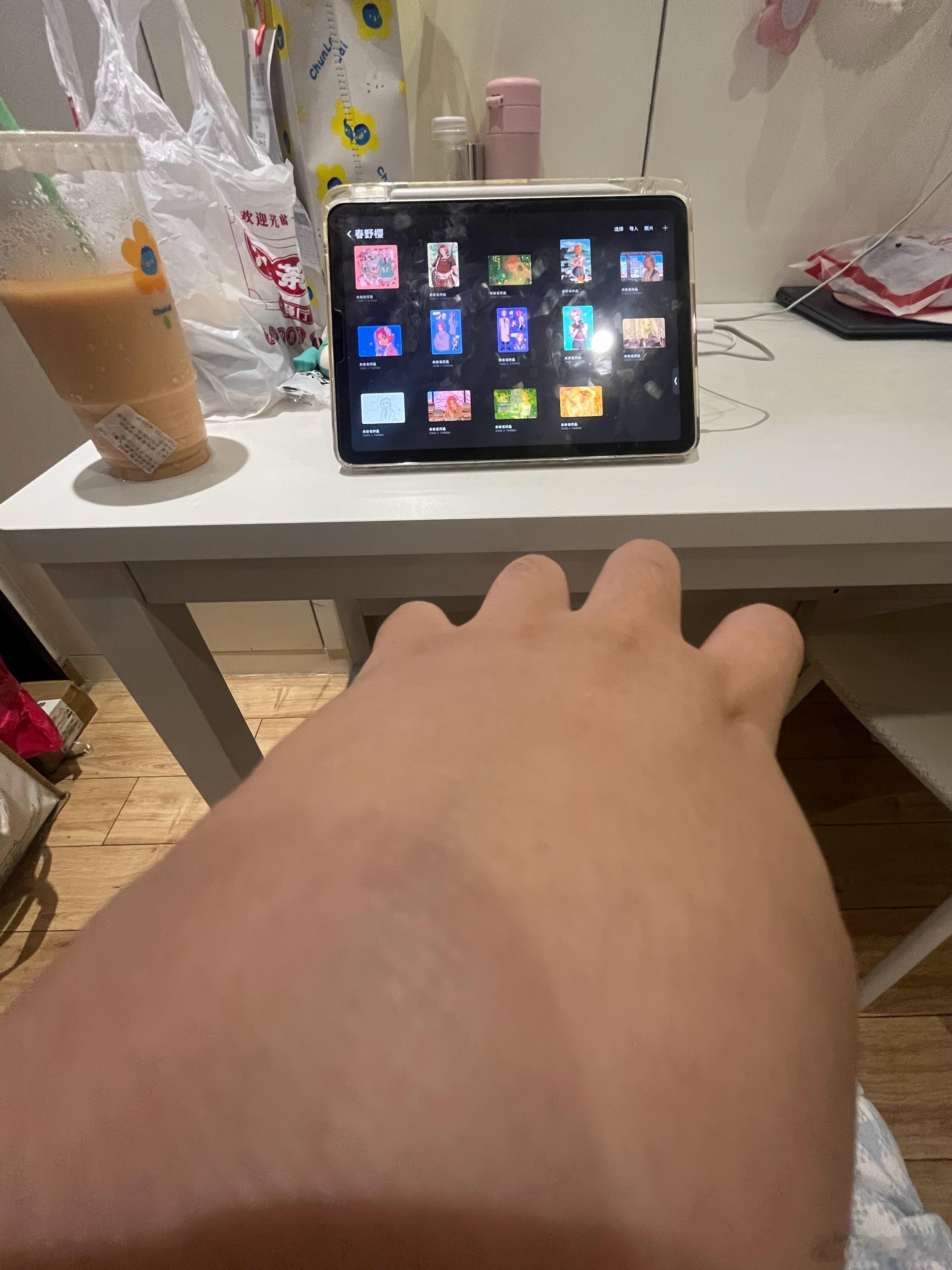 新学了一招把手拍成胡巴手的操作 