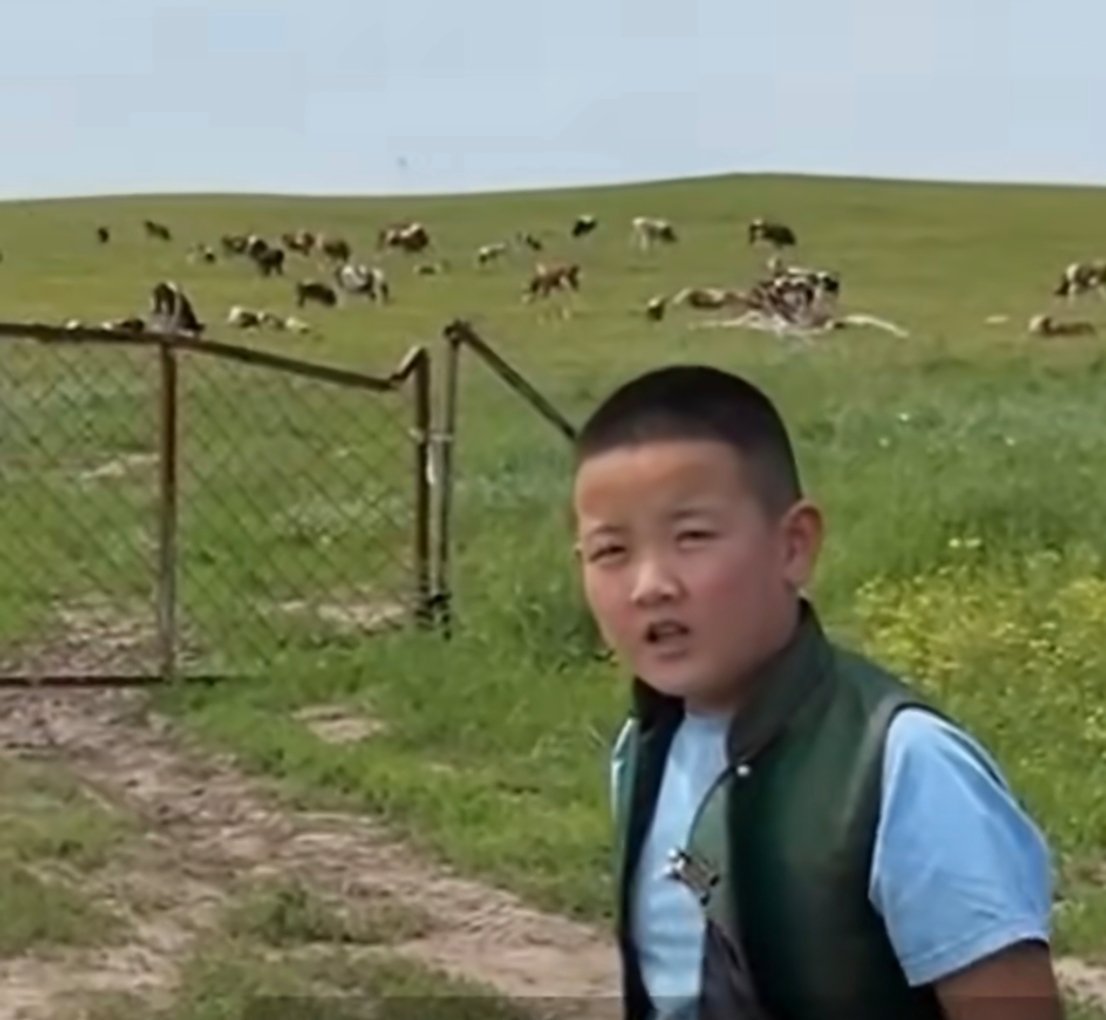 没有弯弯绕绕的心眼，想到什么就直说，这份纯真太难得了。牧区靠着畜牧慢慢富裕起来，