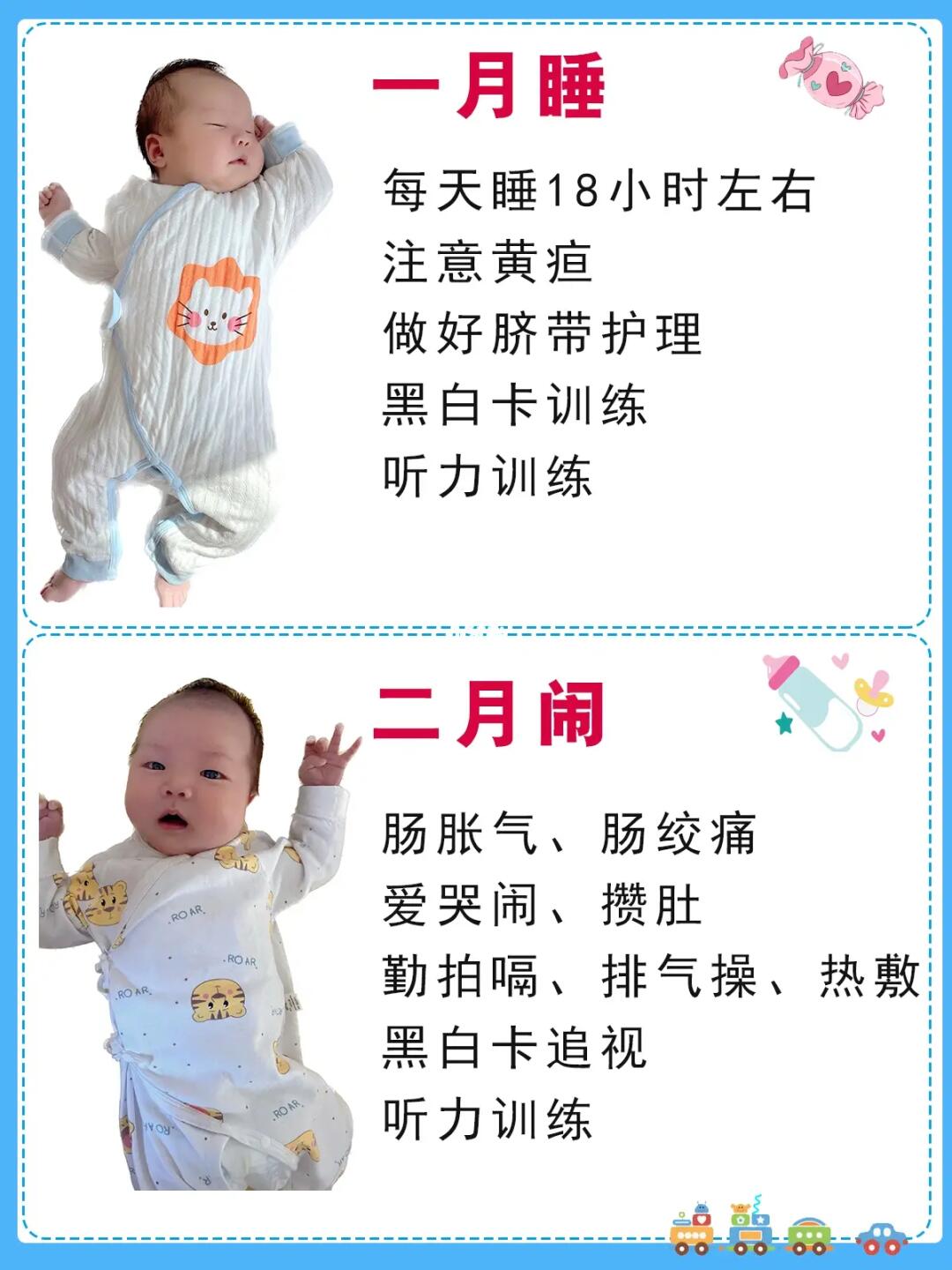 😭终于有人把0-1岁宝宝成长发育进程说清楚